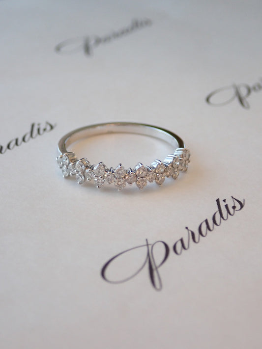 Princess-Half Eternity Ring