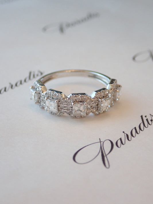 Cadenza-Half Eternity Ring